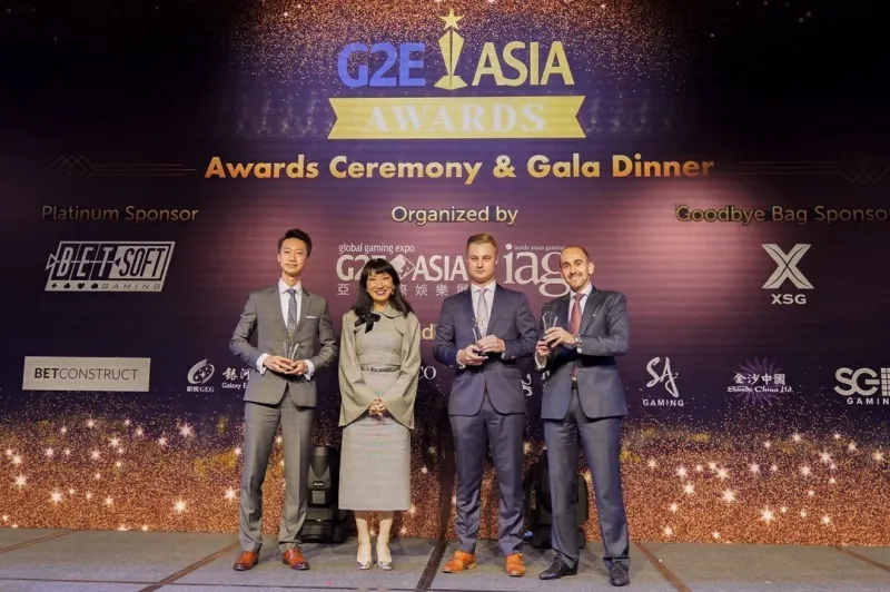 Carlos Eduardo Coelho awarded Best Industry Rising Star at 2018 G2E Asia Awards