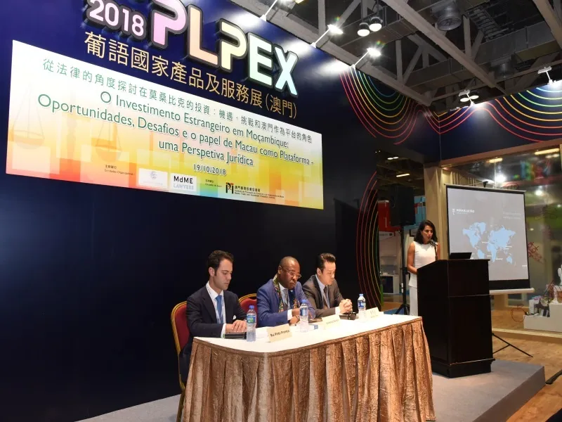 Seminar Foreign Investment in Mozambique: opportunities, challenges and the role of Macau as a platform – a legal insight