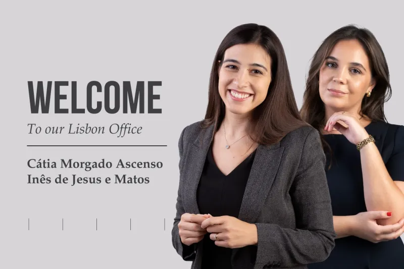 MdME Lisbon office welcomes two new associates Cátia Morgado Ascenso & Inês de Jesus e Matos